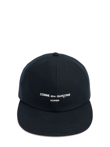 Cappello Con Logo Cdg Homme - COMME DES GARÇONS HOMME - Modalova