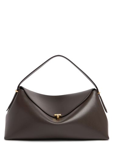 T-lock Leather Top Handle Bag - TOTEME - Modalova