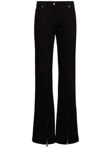 Low Rise Straight Jeans - MSGM - Modalova