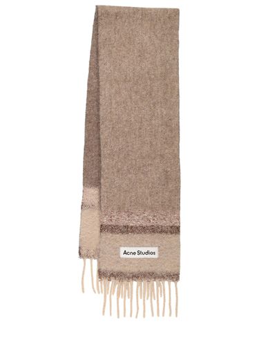 Sciarpa Vonkey In Misto Alpaca - ACNE STUDIOS - Modalova