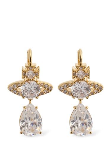 Ismene Drop Crystal Earrings - VIVIENNE WESTWOOD - Modalova