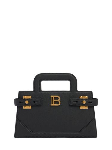 Bolso De Mano Pequeño B-buzz De Piel - BALMAIN - Modalova