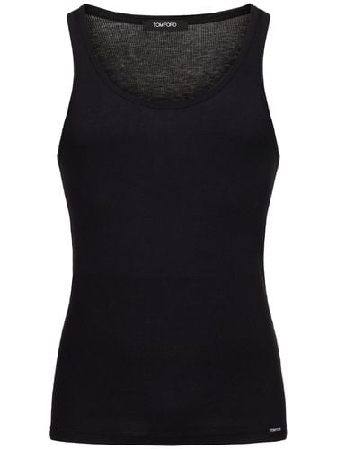 Tank Top De Algodón Y Modal - TOM FORD - Modalova