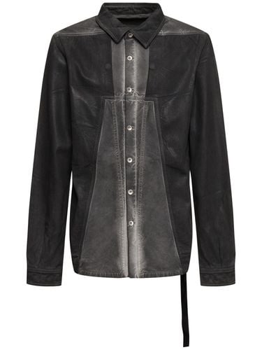 Camisa De Algodón - RICK OWENS DRKSHDW - Modalova