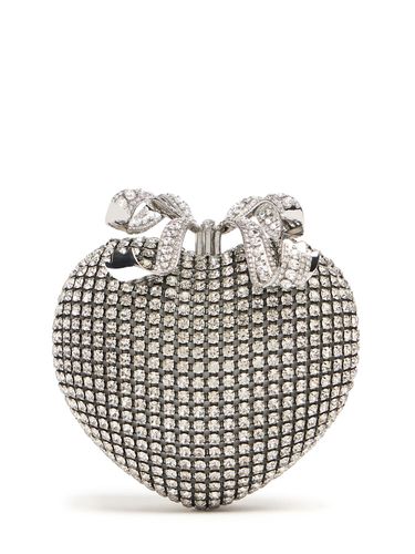 Clutch Crystal Heart - SELF-PORTRAIT - Modalova