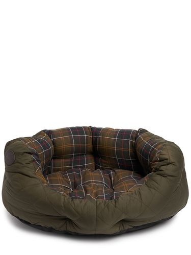 Hundebett Aus Kariertem Nylon - BARBOUR - Modalova