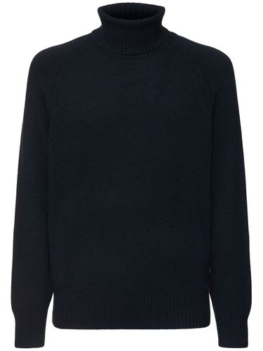 Suéter De Cashmere Con Cuello Alto - BOSS - Modalova