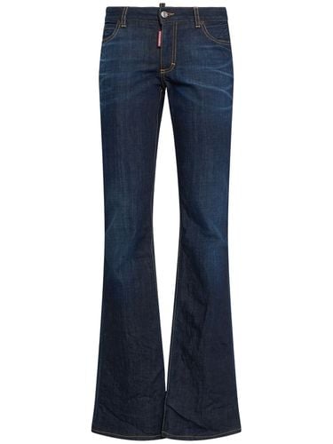 Jeans Acampanados De Denim - DSQUARED2 - Modalova