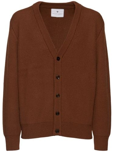 English Rib Wool Cardigan - SEVEN GAUGE - Modalova