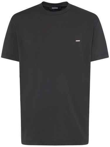 Cool Fit Cotton T-shirt - DSQUARED2 - Modalova