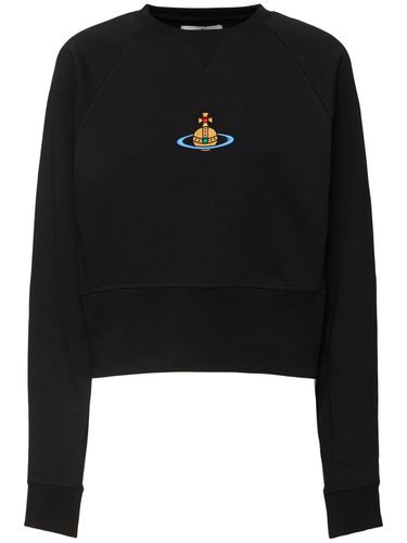 Athletic Logo Jersey Sweatshirt - VIVIENNE WESTWOOD - Modalova