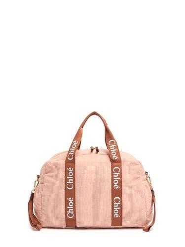 Bolso Cambiador De Pana De Algodón - CHLOÉ - Modalova