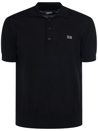 Polo In Cotone - DSQUARED2 - Modalova