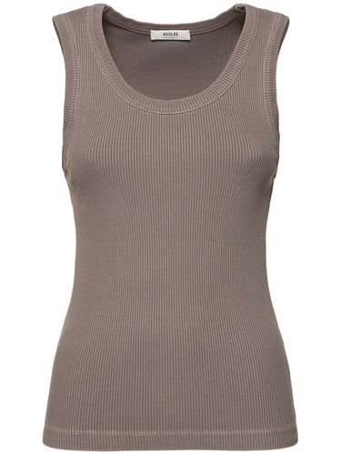 Tank Top De Algodón - AGOLDE - Modalova