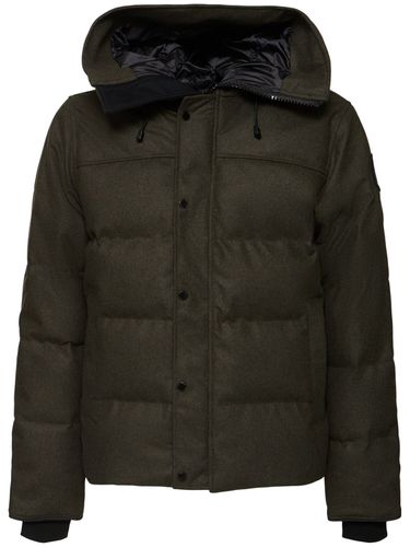 Macmillan Wool Blend Down Parka - CANADA GOOSE - Modalova