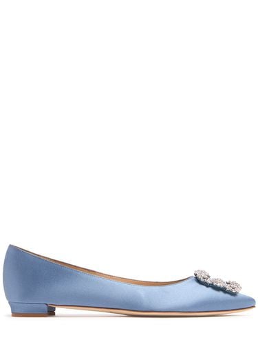 Mm Hohe Satinballerinas „hangisi“ - MANOLO BLAHNIK - Modalova