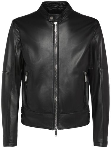 Chaqueta De Piel Suave - DSQUARED2 - Modalova