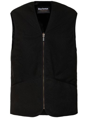 Warm Pile Zip-liner Vest - BARBOUR - Modalova