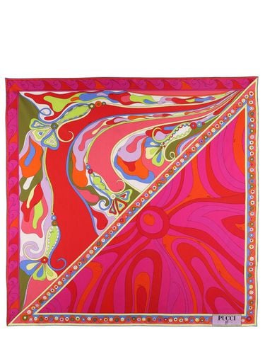 Silk Twill Scarf - PUCCI - Modalova