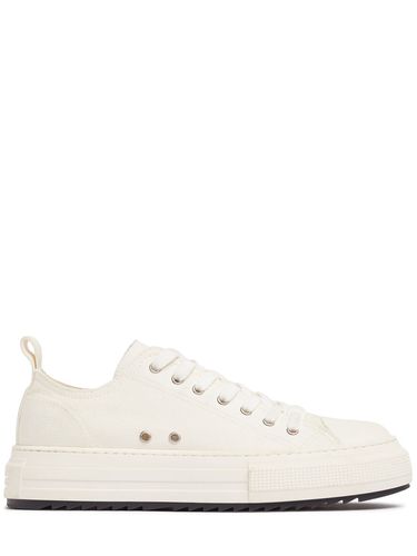 Sneakers In Tela Di Cotone - DSQUARED2 - Modalova