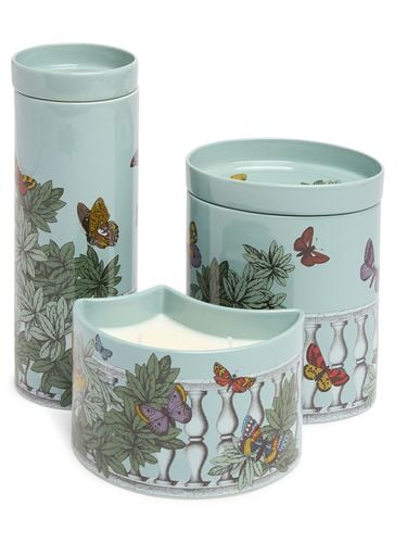 Trittico Farfalle Balaustra Candle - FORNASETTI - Modalova