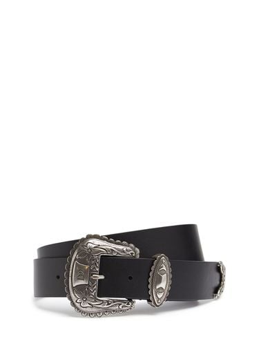 Leather Buckle Belt - DSQUARED2 - Modalova