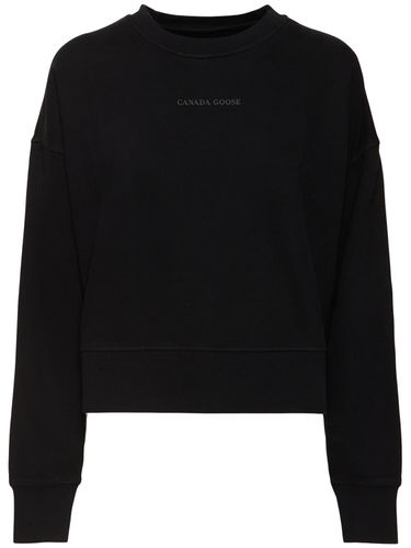 Muskoka Relaxed Cotton Crew Sweatshirt - CANADA GOOSE - Modalova