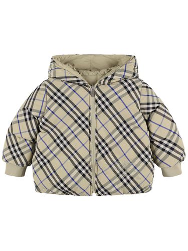 Chaqueta Acolchada De Nylo - BURBERRY - Modalova