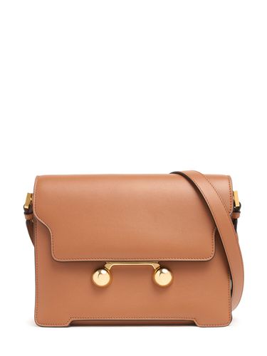 Medium Trunkaroo Leather Shoulder Bag - MARNI - Modalova