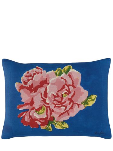 Cuscino Baby Nina Rose Blue - LISA CORTI - Modalova