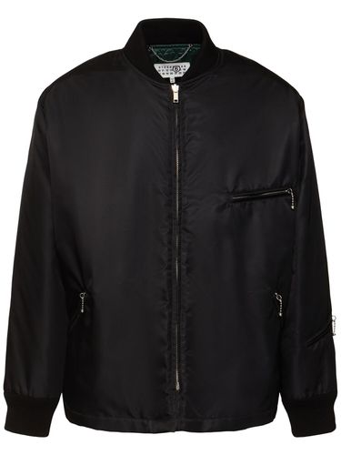 Chaqueta Acolchada Reversible De Techno - MM6 MAISON MARGIELA - Modalova