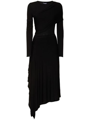 Jersey-kleid Mit Drapierung - HELMUT LANG - Modalova