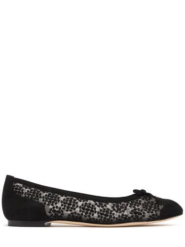 Mm Capbal Lace Ballerina Flats - MANOLO BLAHNIK - Modalova