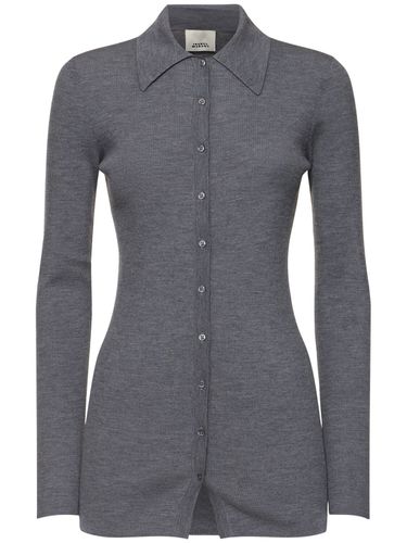 Elvira Wool Blend Cardigan - ISABEL MARANT - Modalova