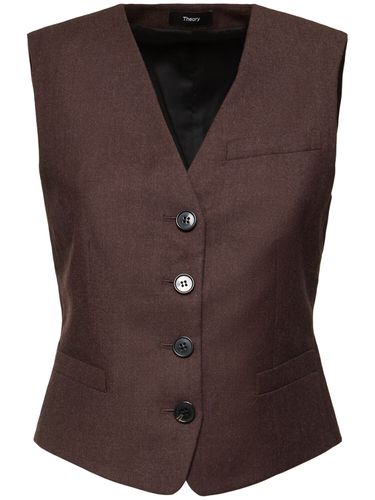 Gilet In Lana - THEORY - Modalova