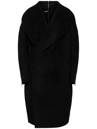 Wool Long Coat - HELMUT LANG - Modalova