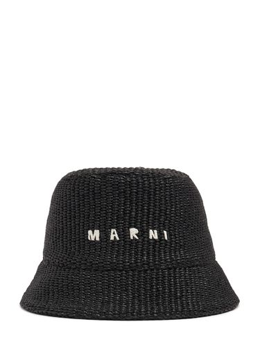 Gorro Bucket De Algodón Con Logo - MARNI - Modalova