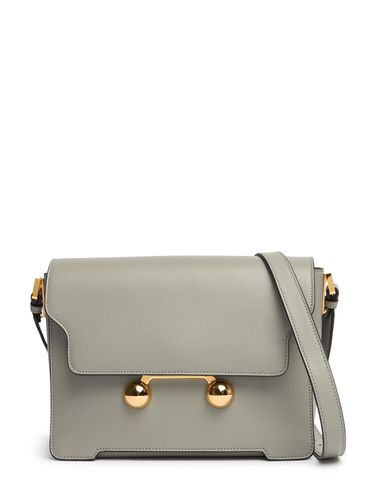 Medium Trunkaroo Leather Shoulder Bag - MARNI - Modalova