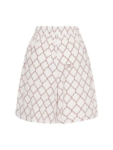 Shorts Ululato In Popeline Di Cotone - MAX MARA - Modalova