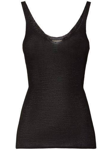 Marthe Knitted Viscose Top - ISABEL MARANT - Modalova