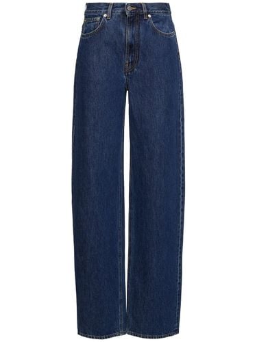 Samur Cotton Denim Jeans - LOULOU STUDIO - Modalova