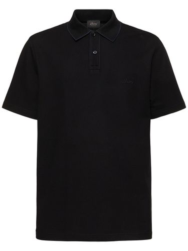 Polo In Cotone Piqué - BRIONI - Modalova