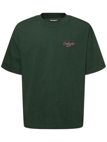 T-shirt Signature Script In Cotone - CARHARTT WIP - Modalova