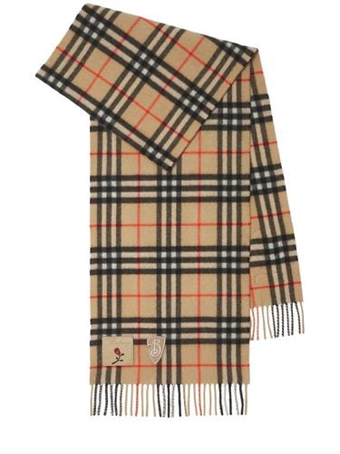 Schal Mit Patches - BURBERRY - Modalova