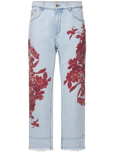 Jeans Cropped Baggy - BLUMARINE - Modalova