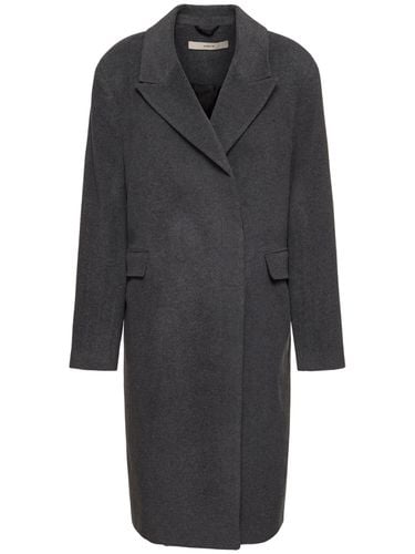 Heavy Wool Blend Long Coat - REMAIN - Modalova