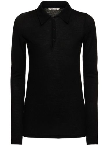 Amunzen Wool Polo - AURALEE - Modalova