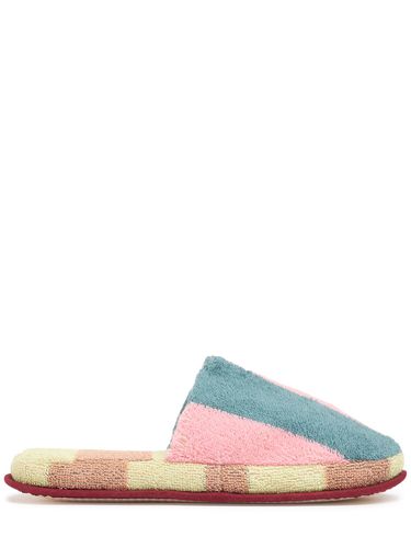 Martine Stripe Cotton Blend Slippers - DUSEN DUSEN - Modalova