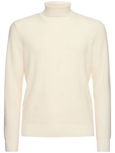 Dork Wool Turtleneck Sweater - TAGLIATORE - Modalova