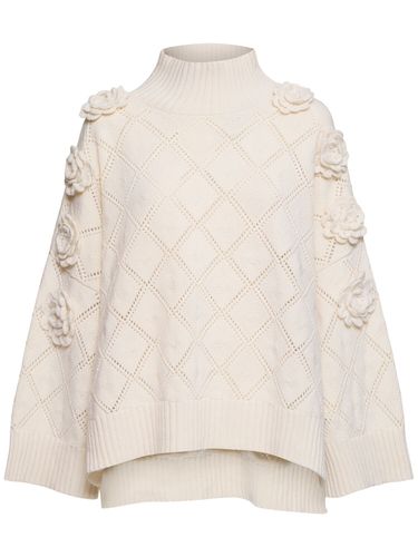 Rollkragensweater Aus Wolle Und Kaschmir - ELIE SAAB - Modalova